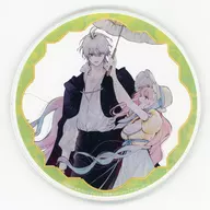 ステラ・クインウィッチ＆ラビ・ヴァン=ヴァレンティン(日傘) アクリルコースター Bグループ 「花秘める君のメテオール×グラッテ 第二弾」 ドリンク注文有償特典