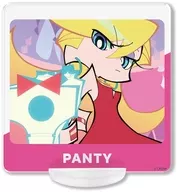 パンティ アクリルコースター(スタンド付) 「New PANTY ＆ STOCKING with GARTERBELT」