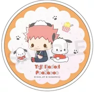 01.虎杖悠仁×ポチャッコ グリッターコースター 「呪術廻戦×サンリオキャラクターズ」