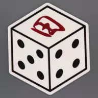 サイコロ(田/コースター) ラバーコレクション 「一番酒蔵くじ 串カツ田中」 H賞