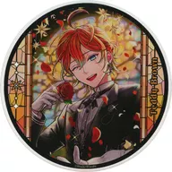 テディ・ブラウン アクリルコースター 「悪魔執事と黒い猫×Gratte animatecafe」 ドリンクメニュー有償特典