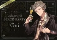 ギィ クリアランチョンマット 「RAFFLE(ラッフル) ブラックスター -Theater Starless- BLACK PARTY ライブ開催記念ラッフルくじ」 F賞