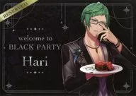 玻璃 クリアランチョンマット 「RAFFLE(ラッフル) ブラックスター -Theater Starless- BLACK PARTY ライブ開催記念ラッフルくじ」 F賞