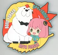 アーニャ・フォージャー＆ボンド・フォージャー(コースター) ラバーコレクション 「一番くじ SPY×FAMILY -Get ready to have fun!-」 H賞