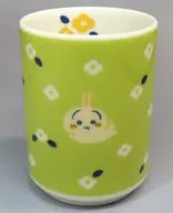 うさぎ フラワーガーデン 寿司湯呑 「ちいかわ なんか小さくてかわいいやつ」