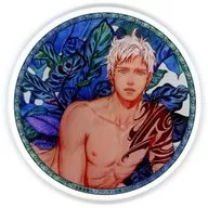 フィー(顔正面/上体起こし/背景植物) トレーディングアクリルコースター 「シャングリラの鳥 座裏屋蘭丸画業10周年記念×Gratte」 メニュー有償特典