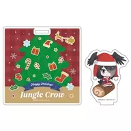 [新品] 04.ハシブトガラス クリスマスver.(フォトきゃらイラスト) アクリルコースタースタンド 「けものフレンズ」