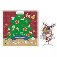 [新品] 06.ヤブノウサギ クリスマスver.(フォトきゃらイラスト) アクリルコースタースタンド 「けものフレンズ」