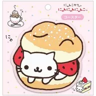 シューにゃんこ コースター 「にゃんにゃんにゃんこ」