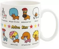 集合 マグカップ 「アフロ犬」