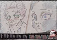 狛治＆恋雪(頬腫れ/咳き) 紙製ランチョンマット 「劇場版 鬼滅の刃 無限城編 第一章 猗窩座再来×ufotable Cafe×マチ★アソビCAFE 決戦の火蓋を切る-第四期- 狛治と恋雪 -第一章の結末-」 コラボメニュー注文特典