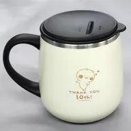 うさまる フタ付き真空二重ステンレスマグカップ 「うさまる」