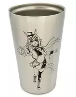 オグリキャップ アニメ描き下ろしステンレスタンブラー 「Blu-ray ウマ娘 シンデレラグレイ 第4巻 豪華版/通常版」 とらのあな限定購入特典