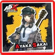 坂井綾香 オリジナルコースター 「GiGOのたい焼き×ペルソナ5： The Phantom X」 P5X焼き・ノベルティ付きドリンク注文特典