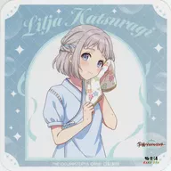 葛城リーリヤ オリジナルコースター 「学園アイドルマスター×極楽湯・RAKU SPA ようこそ極楽湯 ～氷煌の湯園地～」 コラボメニュー注文特典