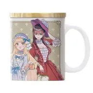 陽芽＆美月 フタ付きフルカラーマグカップ アフタヌーンティーVer. 「私の百合はお仕事です!」