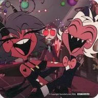 ミルドレッド・ノラストネーム＆モクシー・ノラストネーム＆ストラス ランダムコースター 「Helluva Boss and Hazbin Hotel Collaboration Cafe in SMILE BASE CAFE」 コラボメニュー注文特典