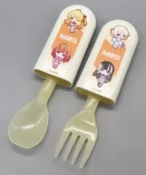 ReGLOSS(浴衣ver.) オリジナルカトラリー 「バーチャルYouTuber ホロライブ ReGLOSS×極楽湯・RAKU SPAコラボ第七弾 フロライフ」 コラボメニュー注文特典