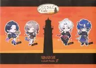 集合(ミニキャラ) A4ペーパーランチョンマット 「バーチャルYouTuber にじさんじCAFE in SWEETS PARADISE 第14弾」 コラボメニュー注文特典