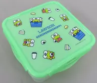 18.みどり(けろけろけろっぴ) フードコンテナ 「サンリオ当りくじ ローソン50th Anniversary サンリオキャラクターズ当りくじ」