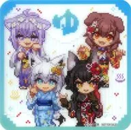 集合 クリアコースター 「バーチャルYouTuber ホロライブ×極楽湯・RAKU SPAコラボ第八弾 フロライフ」 チャレンジメニュー クリア特典