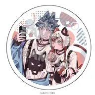 [新品] 蓮木健太＆三毛真一 マージナル8周年フェア 白雲石コースター デートver. 「蓮木くんと三毛くん」