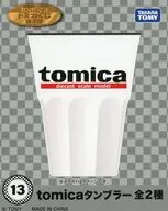 ロゴ(ホワイト) tomica タンブラー 「tomica トミカくじ 第3弾」 tomica タンブラー賞