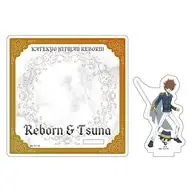 06.リボーン＆沢田綱吉(騎士Ver.) 描き下ろしイラスト アクリルコースタースタンド 「家庭教師ヒットマンREBORN!」