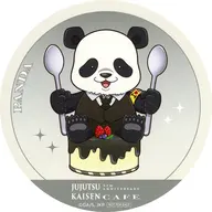 パンダ オリジナルコースター ミニキャラグループ 「呪術廻戦 JUJUTSU KAISEN 5th Anniversary CAFE in SWEETS PARADISE」 コラボメニュー注文特典