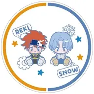 01.レキ(喜屋武暦)＆スノー(馳河ランガ) アクリルコースター 「オリジナルTVアニメ SK∞ エスケーエイト」