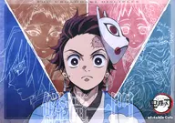鱗滝一門 紙製ランチョンマット 「鬼滅の刃×ufotable Cafe×マチ★アソビCAFE テレビアニメ『鬼滅の刃』シリーズ全編再放送 コラボレーションカフェ ～結んだ縁～ 第一期テーマ『竈門家』『鱗滝一門』『炭治郎と同期たち』」 フードメニュー注文特典