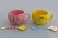 全2種セット ほっとひといき☆スープマグ＆スプーン 「一番くじ 星のカービィ PUPUPU GOURMET」 C賞