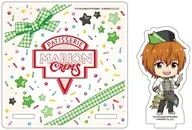 03.若里春名 クレープ屋ver.(ミニキャライラスト) アクリルコースタースタンド 「アイドルマスター SideM」