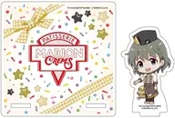 06.卯月巻緒 クレープ屋ver.(ミニキャライラスト) アクリルコースタースタンド 「アイドルマスター SideM」