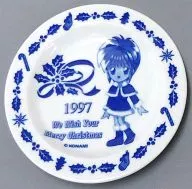 虹野沙希 ときめきクリスマスプレート 「ときめきメモリアル」