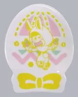 Jushimatsu Mini Easter Egg Plate "Osomatsu Ichiban KUJI ~ Black-and-White Rabbit Easter ~" G Prize