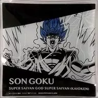 Super Saian God Super Saian Son Goku Glass Plate "Ichiban KUJI Dragon Ball : Awakening warriors with DRAGON BALL Z Dokkan Battle" H Prize