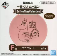 Snowk's Grandfather Mini Plate "Ichiban KUJI Moomin ~ Coffee Time Collection ~" F Prize