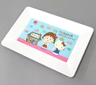 6. Momoko Sakura & Kitty Melamine Plate Mint "Per Sanrio KUJI Chibi Maruko-chan x per Hello Kitty KUJI"