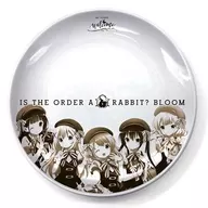 21 cm Rice Plate "Is the Order a Rabbit? Bloom"