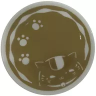 Mini plato negro de Nyunko "Natsume Yujin-Cho Ishikoshi to Suscious Visitors ×DECOTTO by animatecafe"