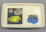 ムーミン＆ニョロニョロ “眠いひととき”シーン小皿 「一番くじ ムーミン～Sleepy Moment～」 F賞