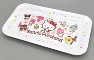 Set Pattern Plate "Sanrio Character Connectors" Sanrio Puroland Limited Menu Order Special