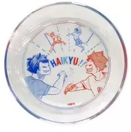 HINATA SHOYO & Toru Oikawa Glass Mini Plate BB2 "Haikyu!" Jump Shop SUMMER JUMP COLLECTION 2022 Goods