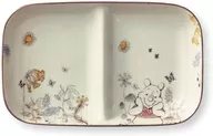 Lovely Time Ouchi-Disney Kukenbo Plate "Winnie the Pooh"