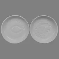 Hiroshima Toyo Carp soy sauce plate 2-pack set Special bonus for continuing fan club members in 2023