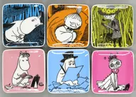 Character Cter Pattern Petit Plate Set (6 Set) "Mumin"