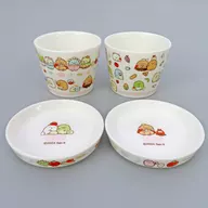 Welcome to the Pink Logo! Treasure Kingdom Small Bowl Set "Sumikko Gurashi"