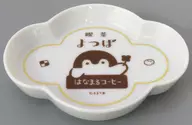 Koppen-chan Cafe Tsuba Clover Mini Plate "Koppen-chan"