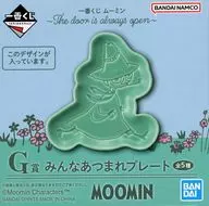 スナフキン みんなあつまれプレート 「一番くじ ムーミン ～The door is always open～」 G賞